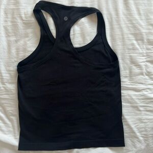 Lululemon black Swiftly Tank, race length